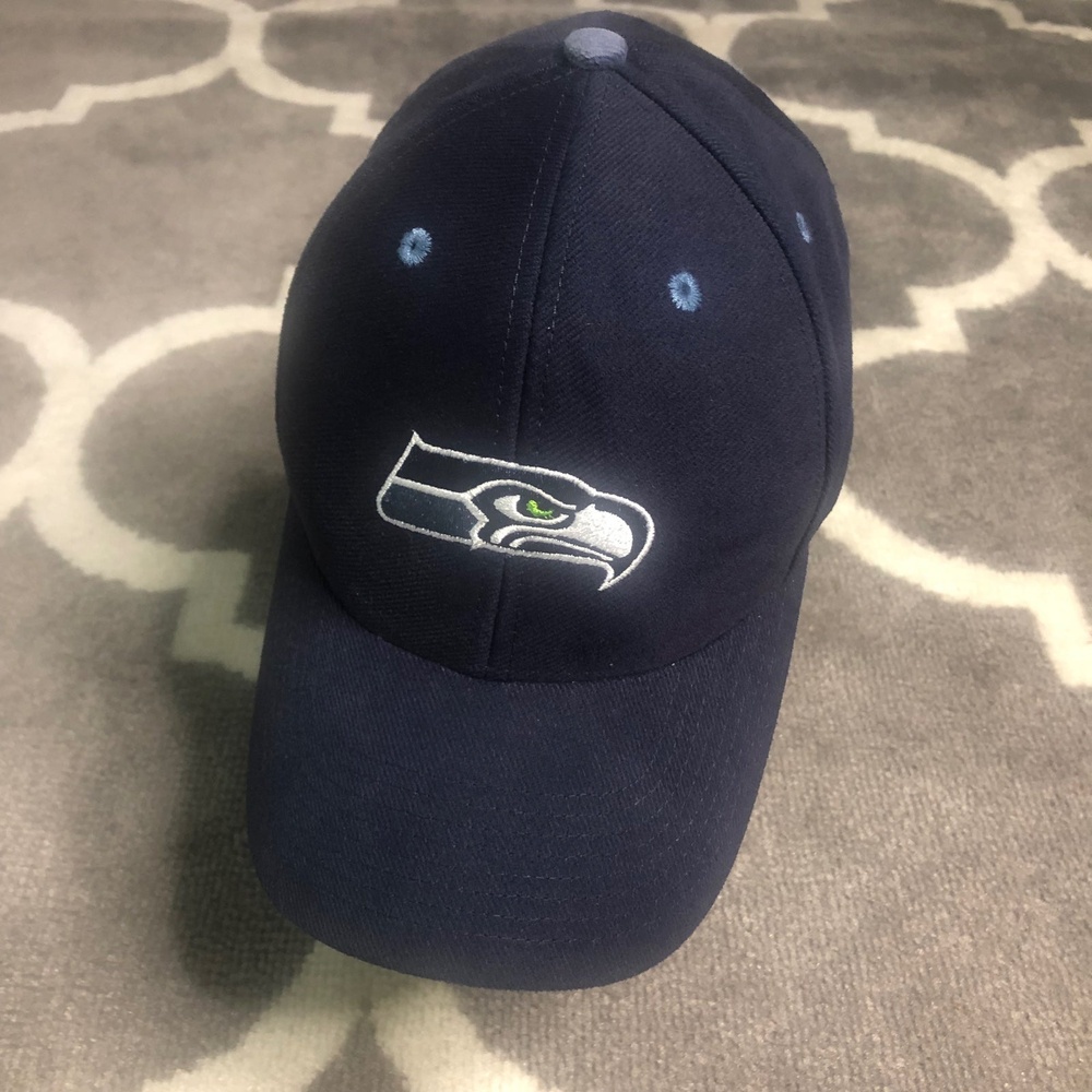 Seattle Seahawks NFL Football Logo Adjustable Baseball Cap